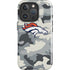 NFL Denver Broncos Camo iPhone 16 Pro Impact Case